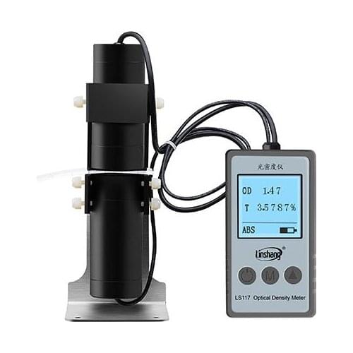 Linshang LS117 Optical Density Meter Test Dot Area Aluminum X-ray Film With OD Visible light Transmittance Replace X-rite 341C