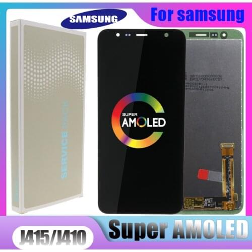 Original 6.0''LCD For SAMSUNG J4 Plus J4+ 2018 Display J415 J415F J410 J410F LCD Touch Screen Digitizer Assembly Replacement