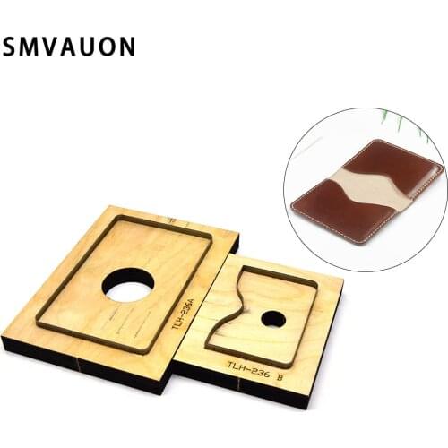 Leather Cut Dies Card Holder Wood Mold Diy Crafts Japan Steel Mold Suitable For Die Cutting Machine
