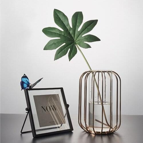 Transparent Lantern Hydroponic Glass Vase Nordic Creative Home Dining Table Flower Decoration Home Vase Decoration