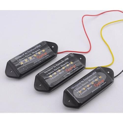 【Made in Korea】1 Set Original Genuine Epi Riviera Alnico P90 Pickups For Jazz Guitar