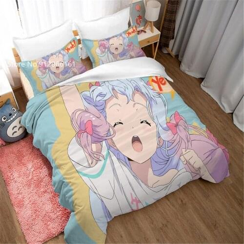 Sexy Girl Bedding Set Erotic Cartoon Teacher Bed Cover Set For Adults Man Bedclothes 3D Print Teacher Eroya Duvet Cover 2/3 Pcs