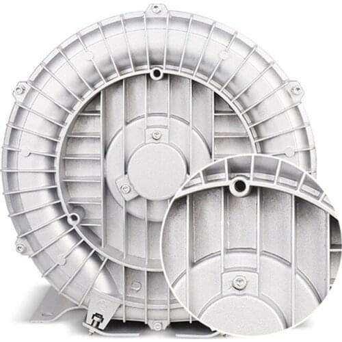 High Pressure 180W/250W Vortex Fan Aviation Aluminum Vortex Air Pump Powerful Blower Pressure Centrifugal Pump Fishpond Aerator