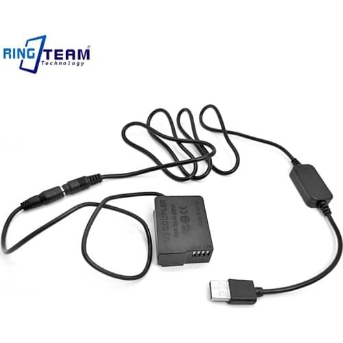 10x BLC12 DMW-DCC8 with Voltage Convert Cable for Panasonic Camera DMC-FZ1000 FZ200 FZ300 G7 G6 G5 GH2 GH2K GH2S GX8 G80 G81 G85