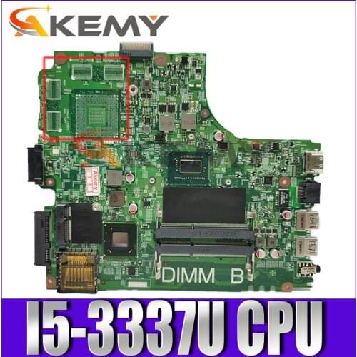 12204-1 DNE40-CR For DELL Inspiron 14R 5421 3421 I5-3337U SLJ8E Laptop motherboard SR0XL Mainboard