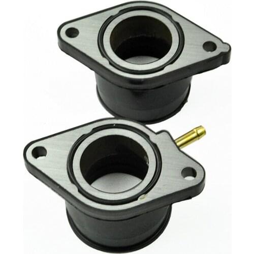 2pc Carburetor Intake Manifold For Yamaha TT600E 94-98 XT600E 90-02 TT600S 93 95 XT500E 90-96 00 02 XT500T