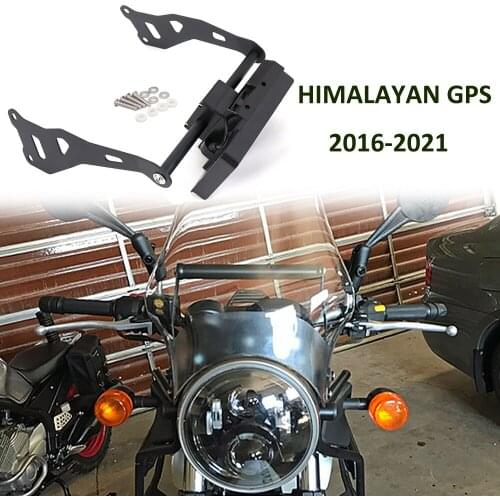 2021 2020 2019 2018 2017 2016 Himalayan Phone GPS Navigaton Plate Bracket Bar Mount Motorcycle For Royal Enfield Himalayan