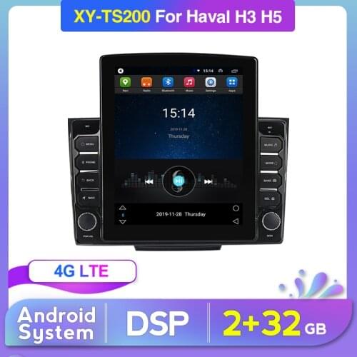 Tesla 4G LTE for Greatwall Haval Hover H5 H3 2013 2014 2015 2016 2017 2018 Android DSP Car WIFI radio multimedia player