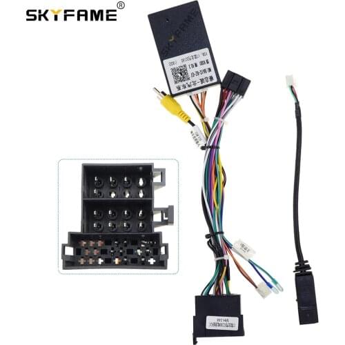 SKYFAME Car Cable Canbus For BEIQI EC180 EC200 Wiring Harness decoder