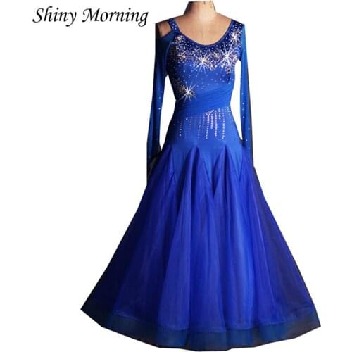 Ballroom dance dress blue dress ballroom dance dress for ballroom dancing dress