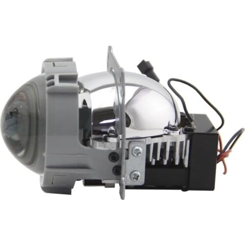 BEDEHON 2.5 Inch RHD LHD Bi LED Projector Lens 1 Set High Beam Low Beam Projector Lens LED for Motorcycle Car Retrofit