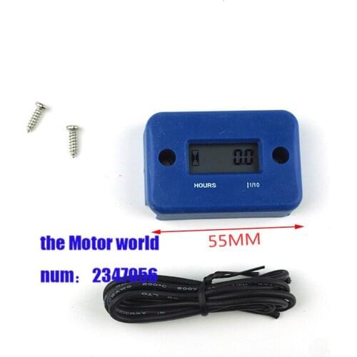 6 colors Digital Engine Tach Hour Meter Tachometer Gauge Inductive Display For Motorcycle Motor Marine chainsaw pit bike Boat