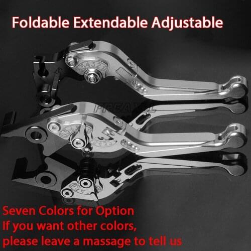 For SUZUKI SFV650 SFV 650 GLADIUS 2009-2015 Foldable Extendable CNC Alumium Motorbike Accessories Motorcycle Brake Clutch Levers