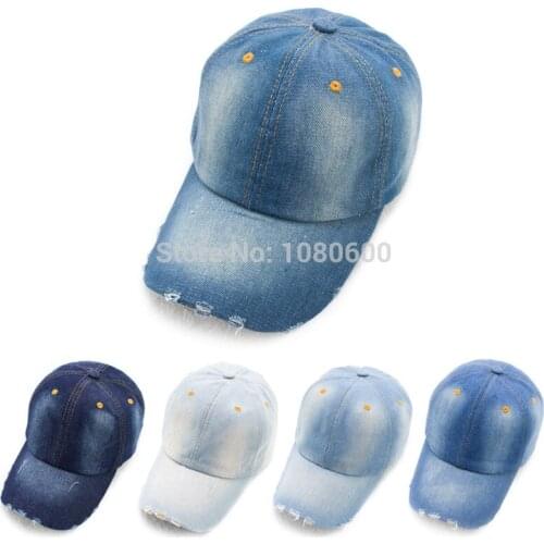 LGFD Men's Denim Baseball Caps