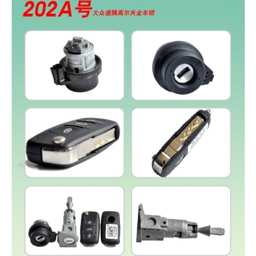 New Jetta golf 202AD whole car lock full lock door lock forvw