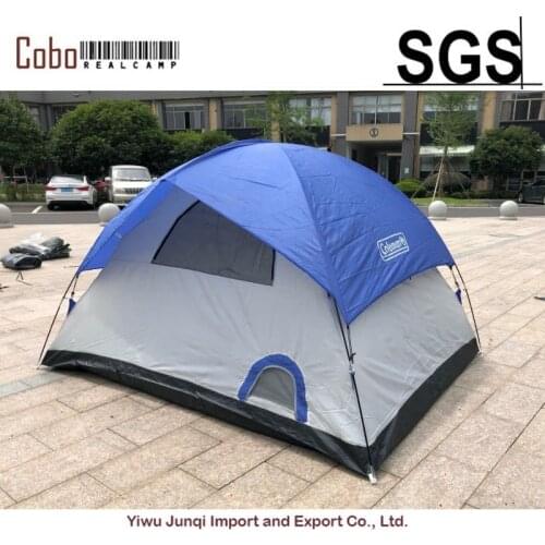 Outdoor Camping 2-3 Person Ultralight Hiking Tent 210t Fabric Double-Layer 3-Season Camping and beach Tent Light Weight Tent