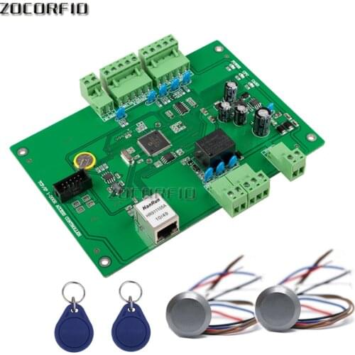 Free shipping 125KHZ RFID alone door Access Control systems for alone door Access Control Panel +free software