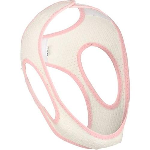 Women Men Anti Snoring Chin Strap Belt Supports jaw Breathable Mesh Adjustable Elastic Snore Stopper Solution Bandage