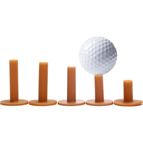 Rubber Golf Tee Holder Training Practice Tee Mat Golves Ball Hole Holders Beginner Trainer Practice 43/54/70/80/83mm to pick