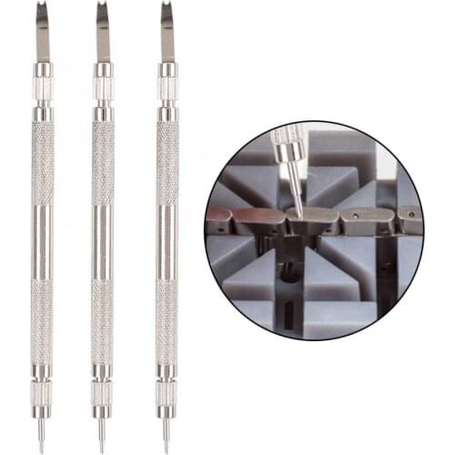 3pcs Double Head Spring Bar Remover Replaceable Watch Strap Link Pin Remover Watch Repair Tool Kit Accessory for Watchmaker