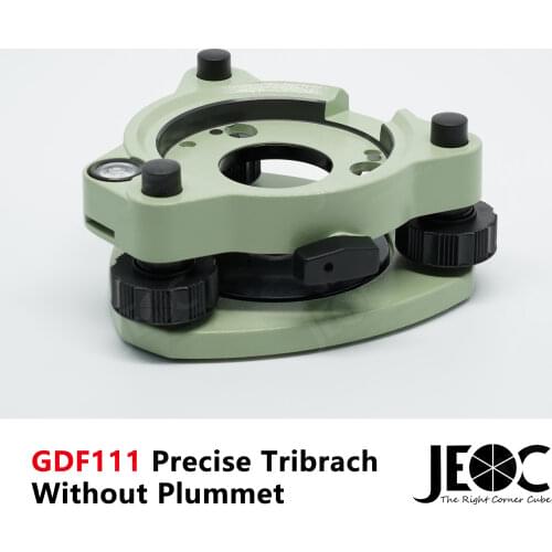 JEOC GDF111-1 Tribrach for Leica Geosystems, Without Optical Plummet