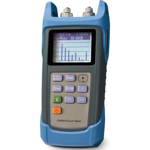 Deviser AE500 verify 8 CWDM channels analyzer or tester for installing and maintaining networks