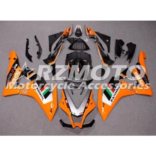 High Quality Plastic Shell Motorcycle Fairing kit Fit For Aprilia RSV4 1000 2010 2011 2012 2013 2014 2015 Custom Orange