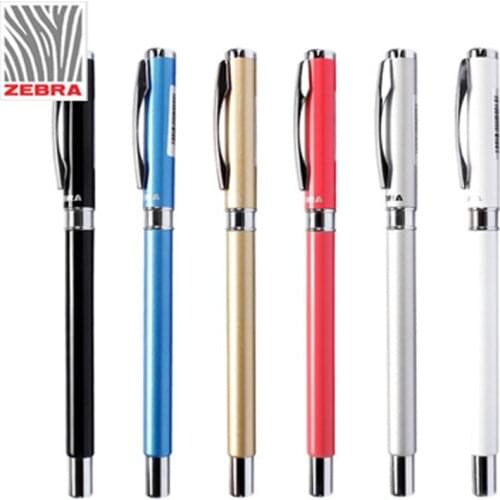 1 PCS JAPAN ZEBRA C-JJ4-CN neutral pen 0.5mm metal pen pole low gravity business signature pen