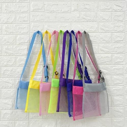 10pcs Children Portable Mesh Bag Kids Beach Toys Clothes Towel Bag Baby Toy Storage Sundries Bags Women Cosmetic Makeup Bags