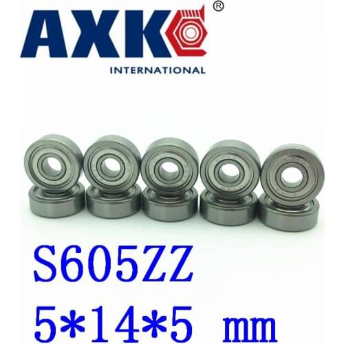 2019 Sale Rodamientos Thrust Bearing 5pcs /lot High Quality Abec-1 Z2v1 Sus440c Deep Groove Ball Bearings S6004zz 20*42*12 Mm