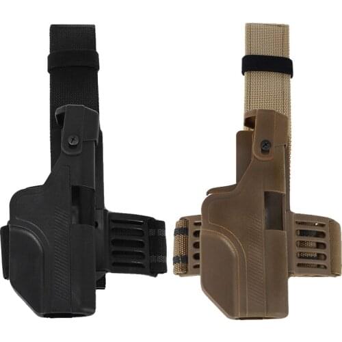 Army Tactical Auto Loading Gun Holster Quick Drop Leg Thigh Glock Gun Case Pistol Holster For Glock 17 19 23 Hunting Accessories