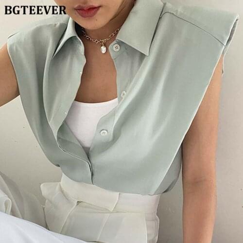 BGTEEVER Sleeveless Blouses