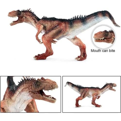 Small Size Dinosaur Toy Plastic Allosaurus Toys Jurassic Wild Life Dinosaur Model Action Figures Kids Boy Gift House Decor