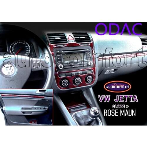 For VW Golf 5-Jetta Dashboard Kit - ODAC Tuning, Interior Stickers, Coating, Lining, Cover, Vehicle, Car Accessories
