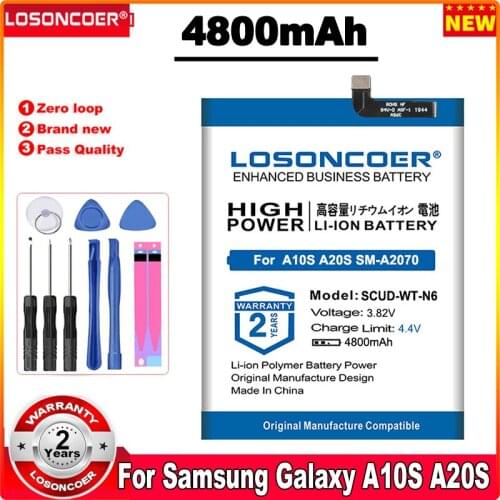 Аккумуляторы для телефонов Samsung Galaxy A20s LOSONCOER China At AliExpress