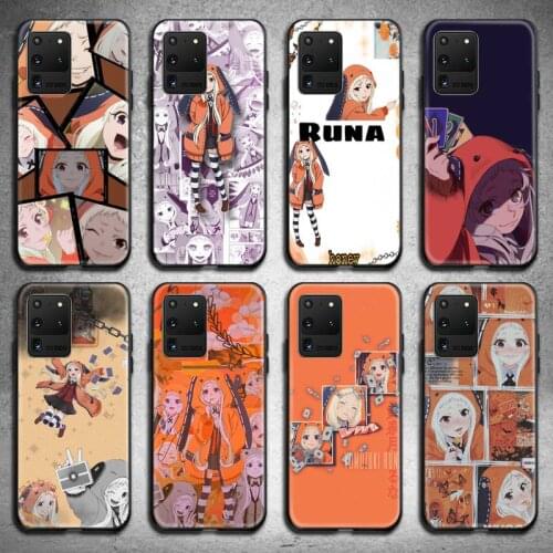 Cartoon Runa kakegurui Phone Case For Samsung Galaxy S21 Plus Ultra S20 FE M11 S8 S9 plus S10 5G lite 2020