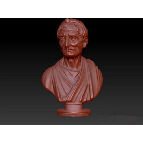 New 3D model relief stl format for CNC Circular engravure Old man Avatar STL