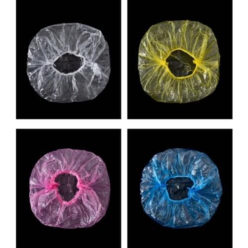 Disposable Shower Cap 100 Pieces, Shower Cap Hair Shower Cap ,bath Cap Disposable Cap Waterproof Douche Capshower Hat Hair Cap