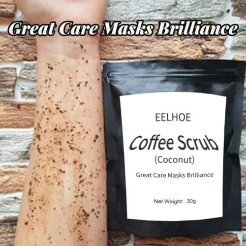 Whitening Body Scrub Cream Moisturizing Skin Exfoliating for Whole Body Pimple Removal Whitening Joints Bath Using Coffee Scrub