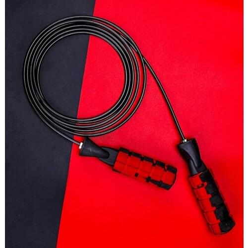 Jump Skipping Ropes Cable Steel Fast Speed Adjustable Handle Jump Ropes Training Boxing Sports Sports Lose Weight Exercises