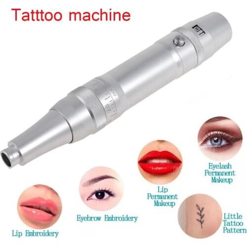 Tattoo gun Semi-permanent Makeup Machine Kit For Eyebrow Tattoo Lip eyeliner MTS Microblading Pen Set Eye Make up Beauty Care
