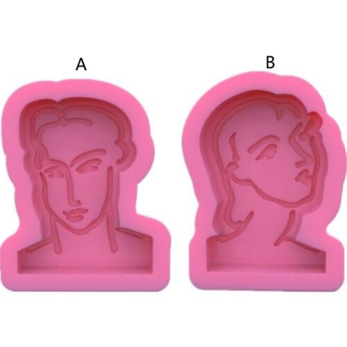U90E Human Candle Epoxy Resin Mold Women Men Decorations Casting Silicone Mould DIY Crafts Jewelry Ornaments Making Tool