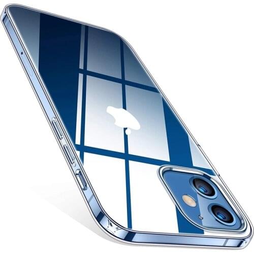 Ultra Thin Silicone Phone Case For iPhone 11 12 Pro Max XS Max XR X Soft TPU Clear Back Cover For iPhone 6 7 8 Plus SE2 12 Mini