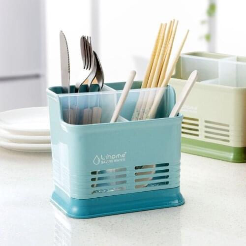 1pc Kitchen Candy Color Hollow Chopsticks Cage Creative Kitchen Chopsticks Tableware Drain Storage Chopsticks Rack