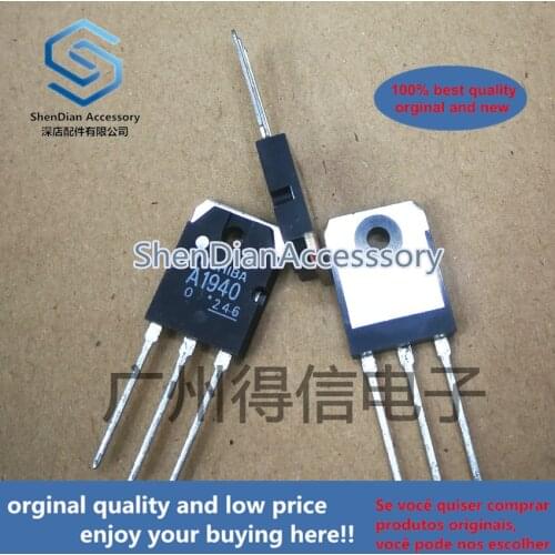 5pcs 100% orginal new 2SA1940-O A1940 amplifier tube made in Japan real photo
