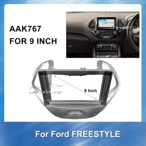 9 Inch Car Fascia Radio Panel for Ford FREESTYLE Car mounting panel CD DVD frame Panel Dashboard ABS plastic Installation
