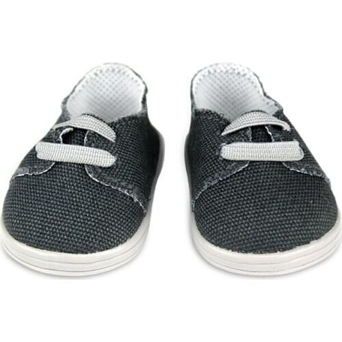 Doll accessories, black shoes for 18" inch american girl doll for baby gift