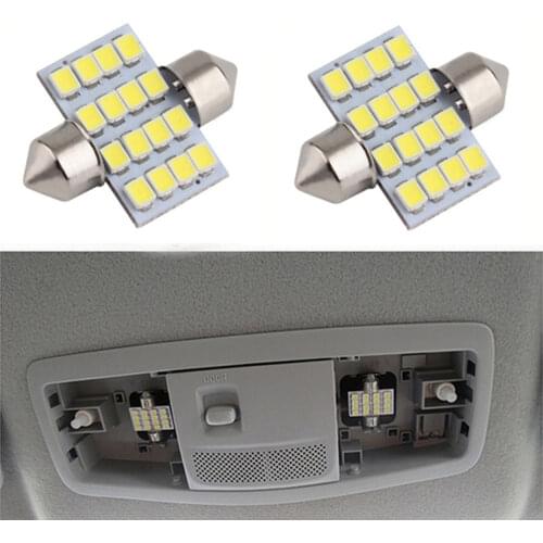 4 pieces High Brightness White LED Reading Lights Dome Lamp For Mitsubishi ASX Outlander 2012 2013 2014 2015