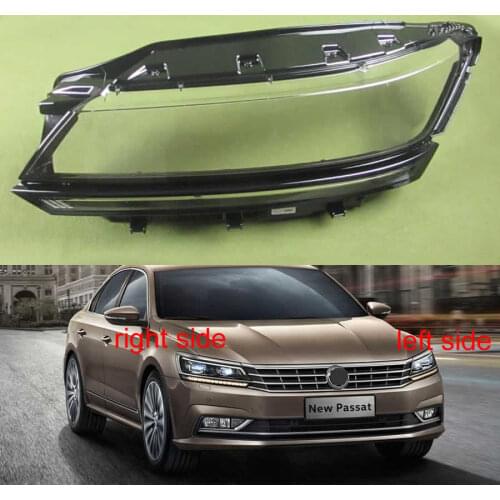 For Volkswagen VW Passat 2016 2017 2018 Headlamp Transparent Shell Glass Mask Headlight Cover Lamp Shade Lens Lampshade