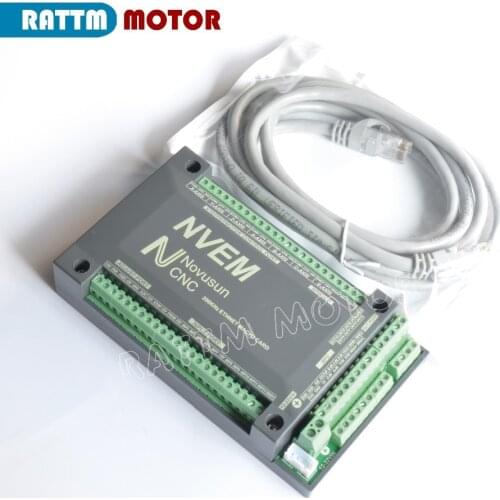 4 Axis NVEM CNC Controller 200KHZ Ethernet MACH3 Motion Control Card for Stepper Motor Servo motor from RATTM MOTOR